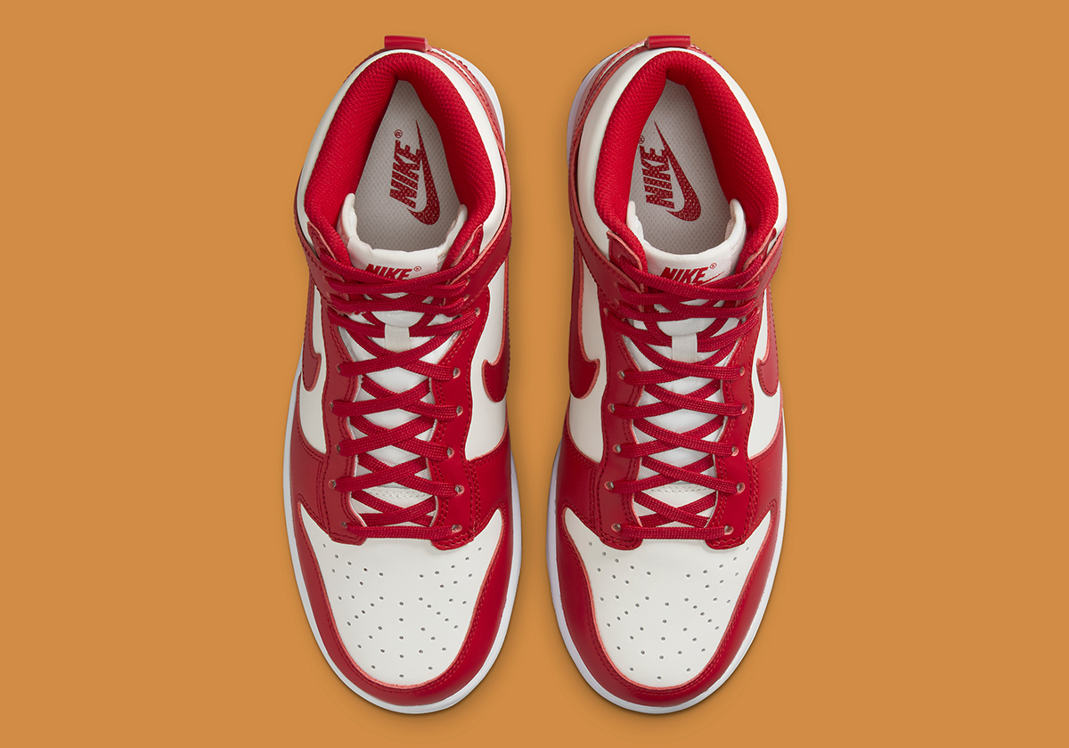 Nike Dunk High Womens Gym Red Sail Gum Dd1869 114 4