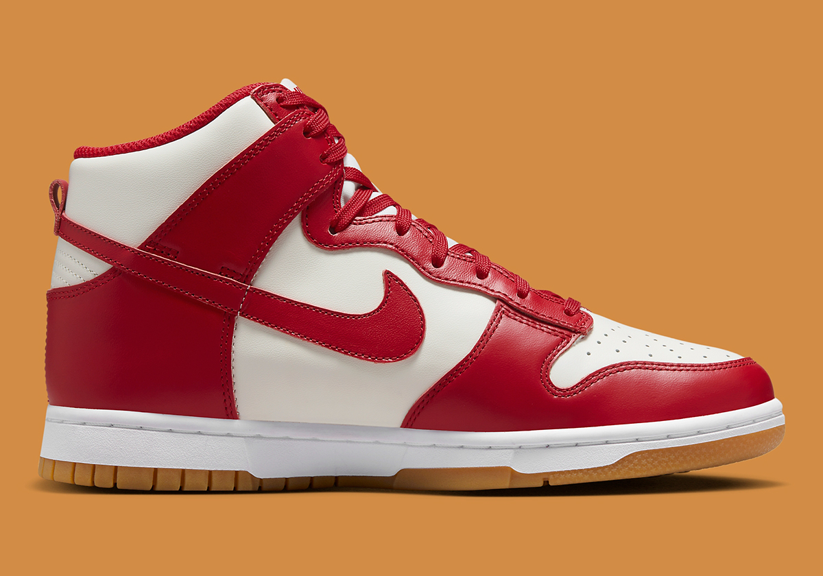 Nike Dunk High Womens Gym Red Sail Gum Dd1869 114 6