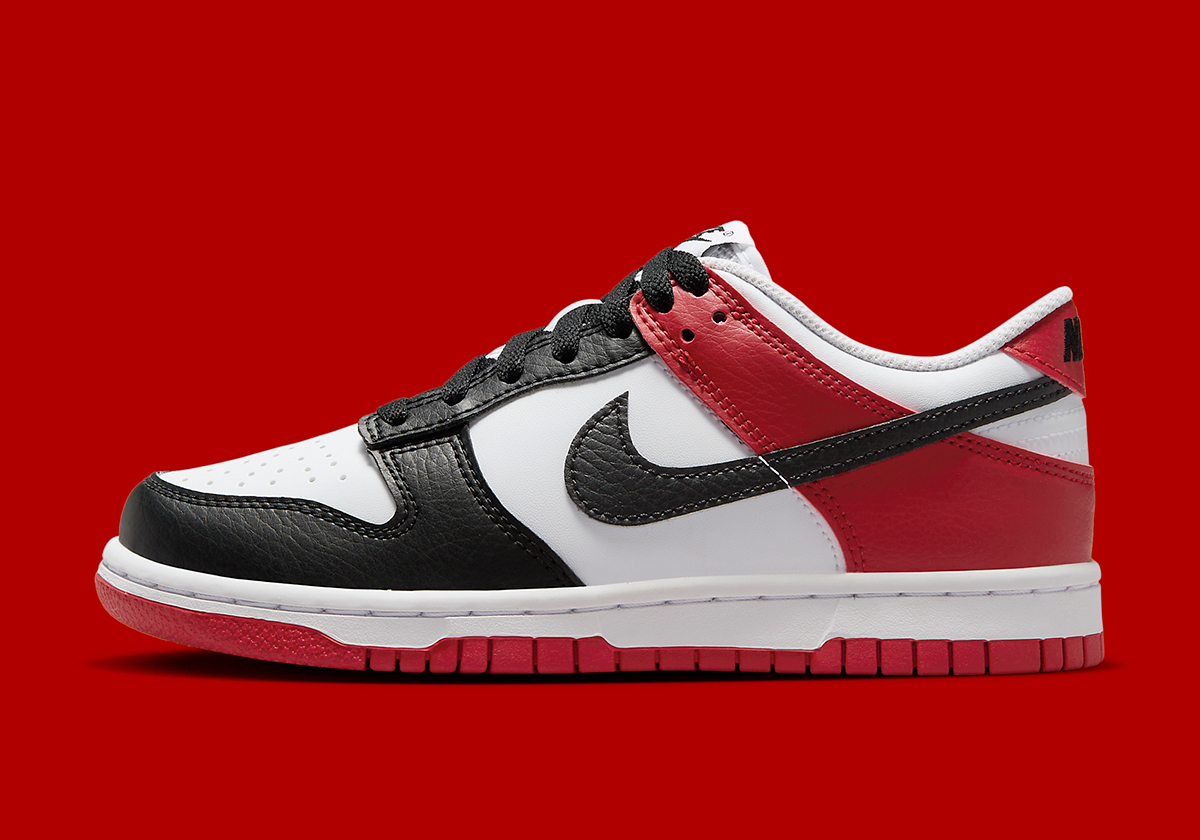 Nike Dunk Low Gs Black Toe 3