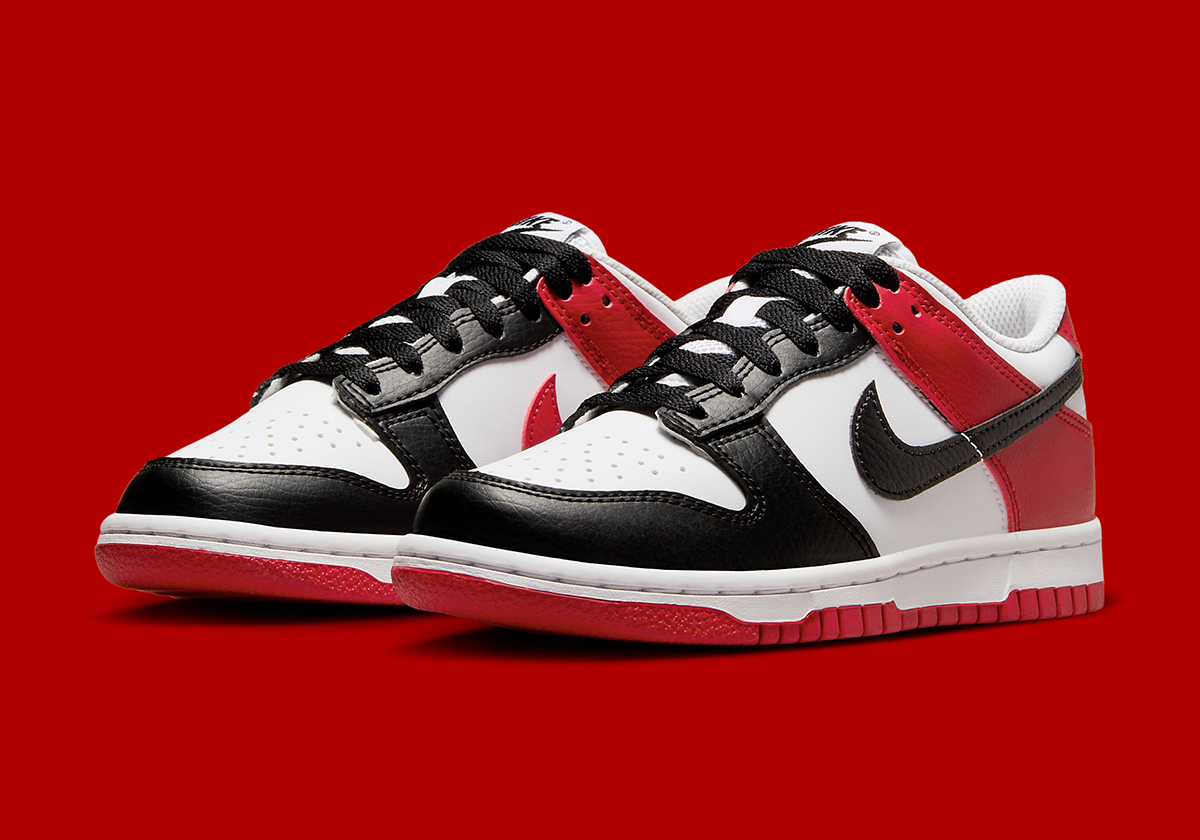 Nike Dunk Low Gs Black Toe 5