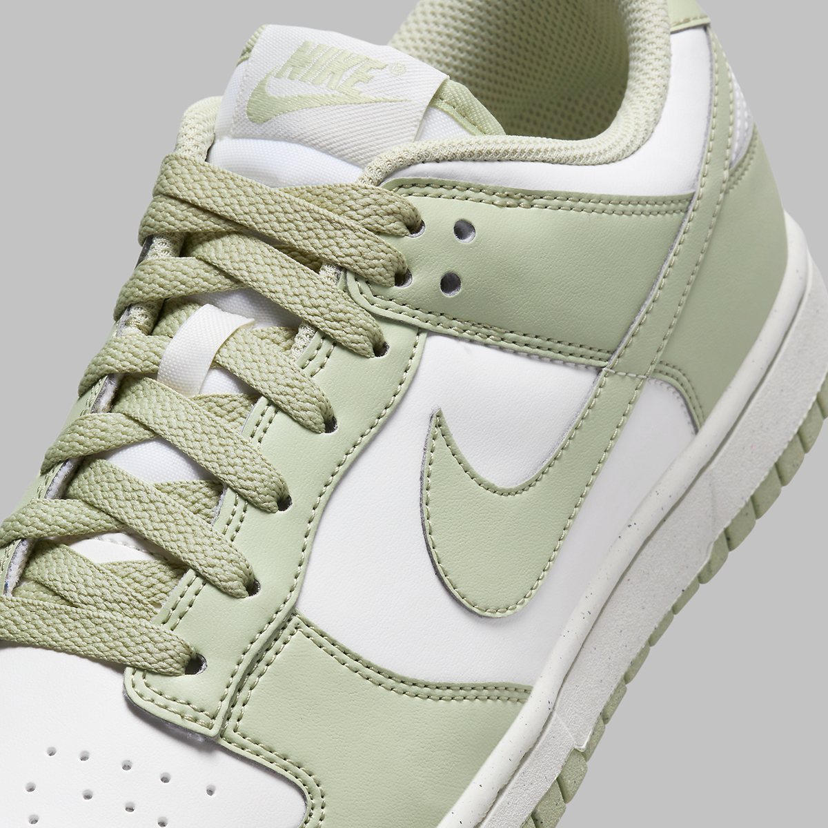 Nike Dunk Low Next Nature Olive Aura Sail Coconut Milk White Hf5384 300 3