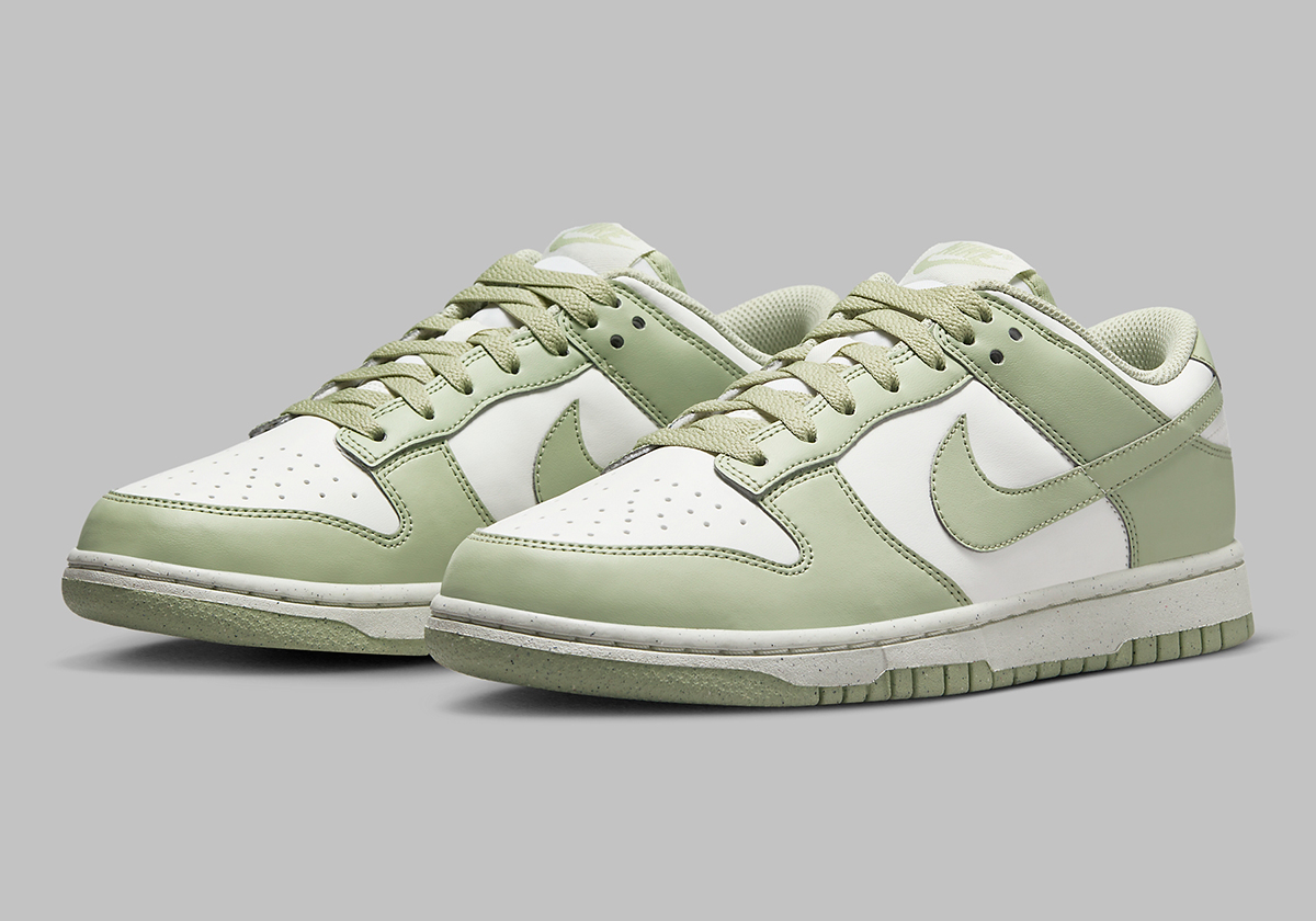 Nike Dunk Low Next Nature Olive Aura Sail Coconut Milk White Hf5384 300 8