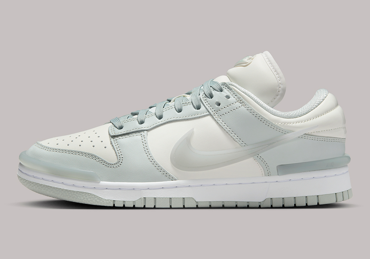 Nike Dunk Low Twist Light Silver Sail White Dz2794 004 3