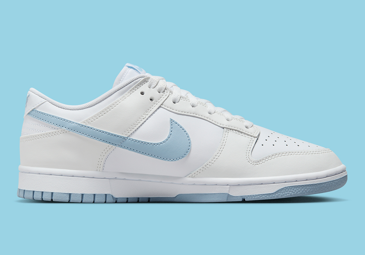 Nike Dunk Low White Light Armory Blue Dv0831 109 5