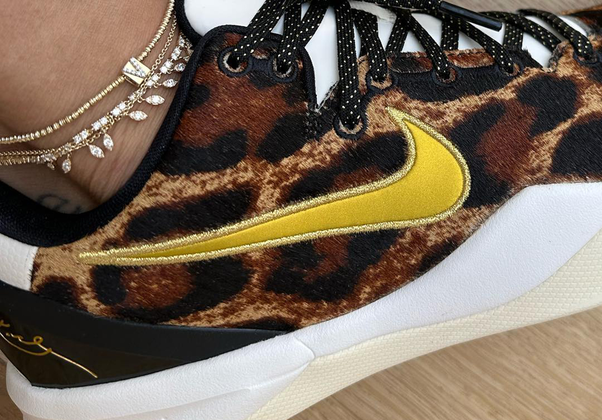 Vanessa Bryant Reveals Leopard Print Nike Kobe Shoes