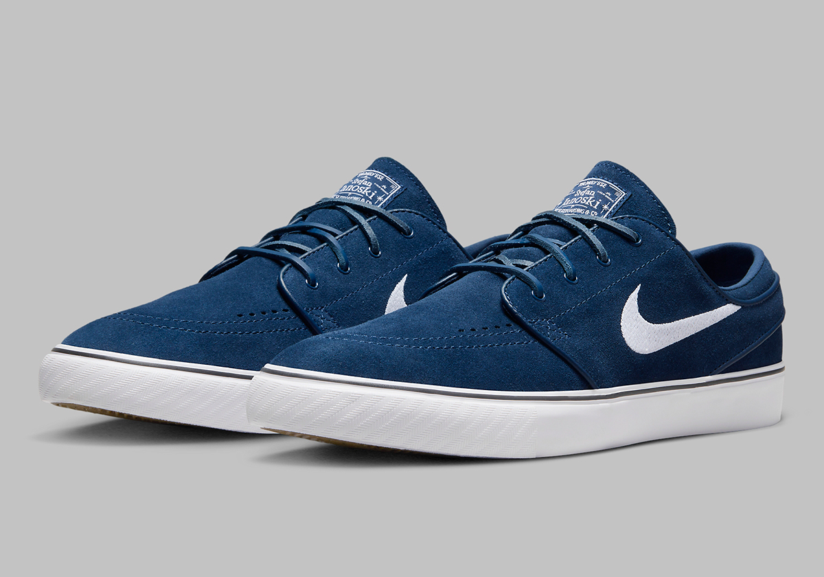 Blue Suede And Cork Insoles Make Their Way Onto The Nike SB Janoski