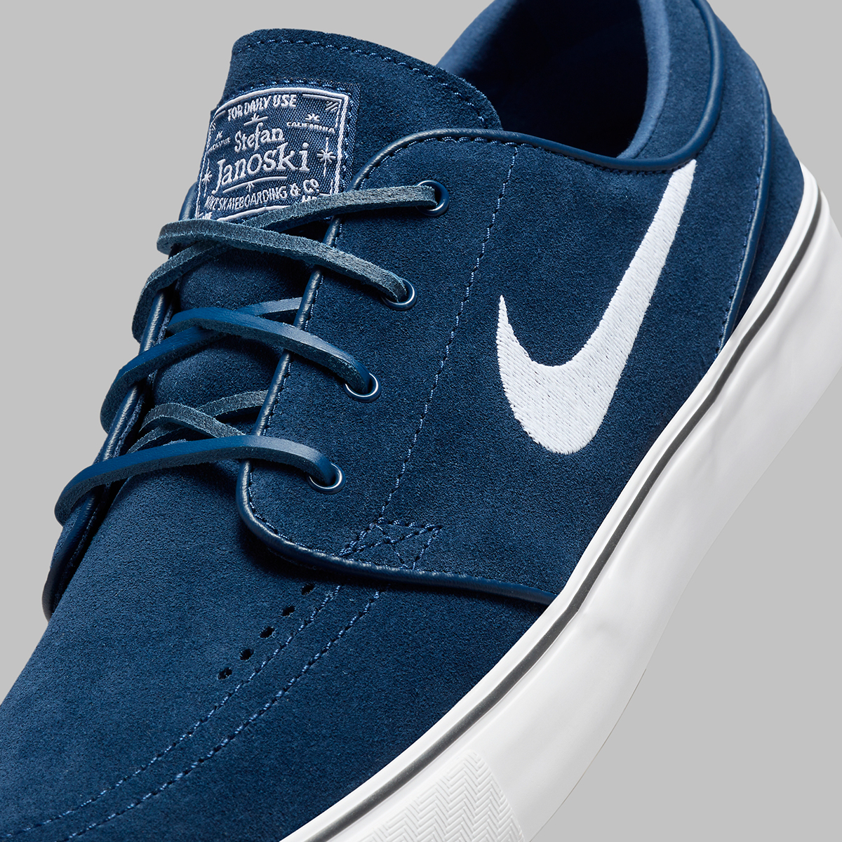 Nike Sb Stefan Janoski Blue Suede Fd6757 400 3