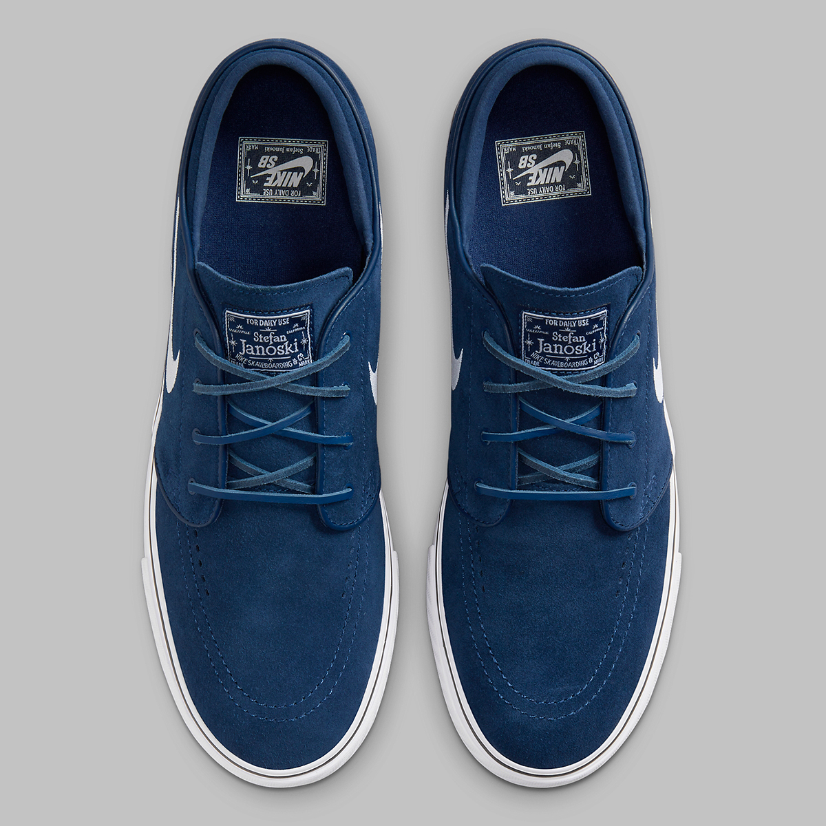 Nike Sb Stefan Janoski Blue Suede Fd6757 400 9