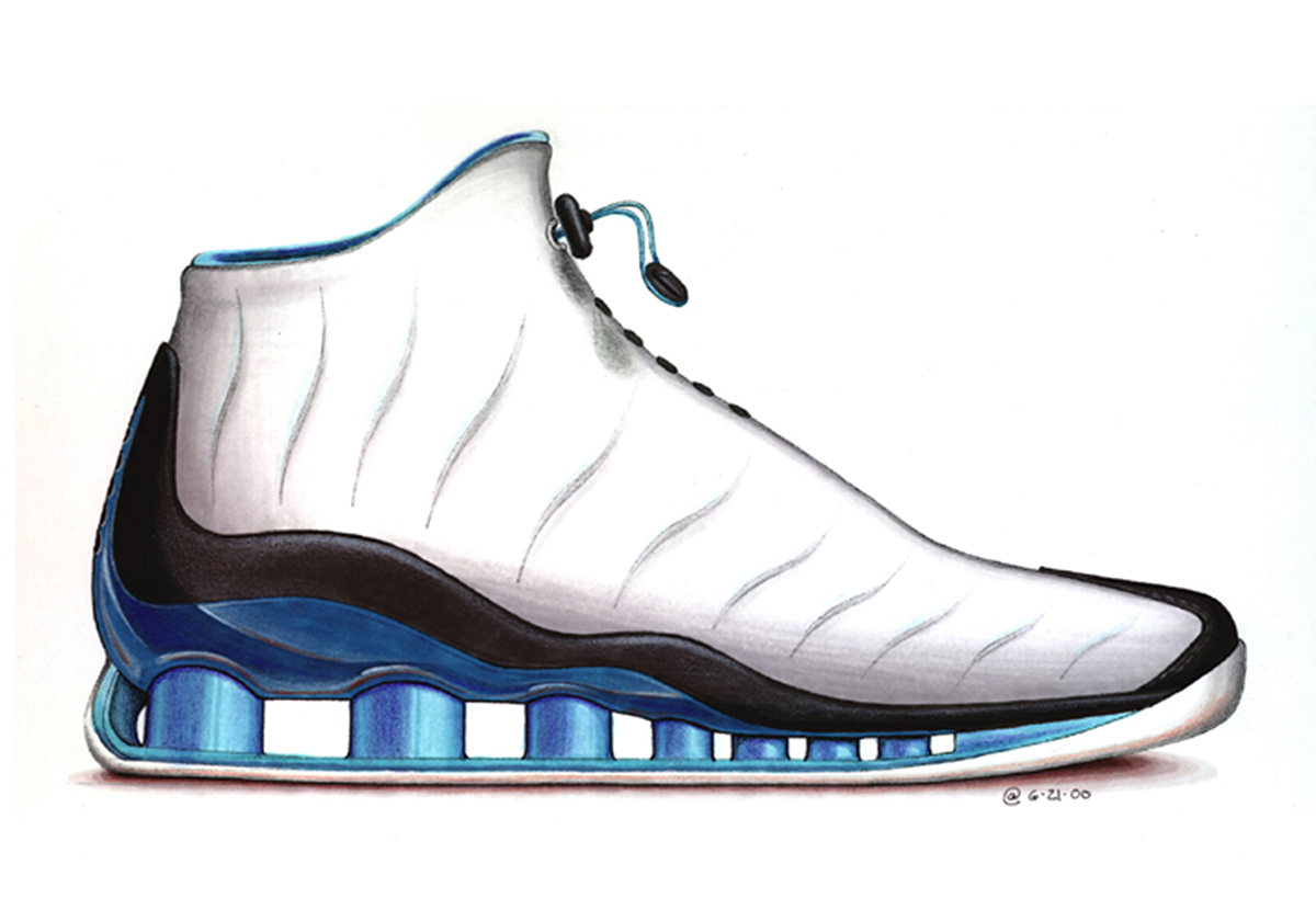 Nike Shox Early Sketch