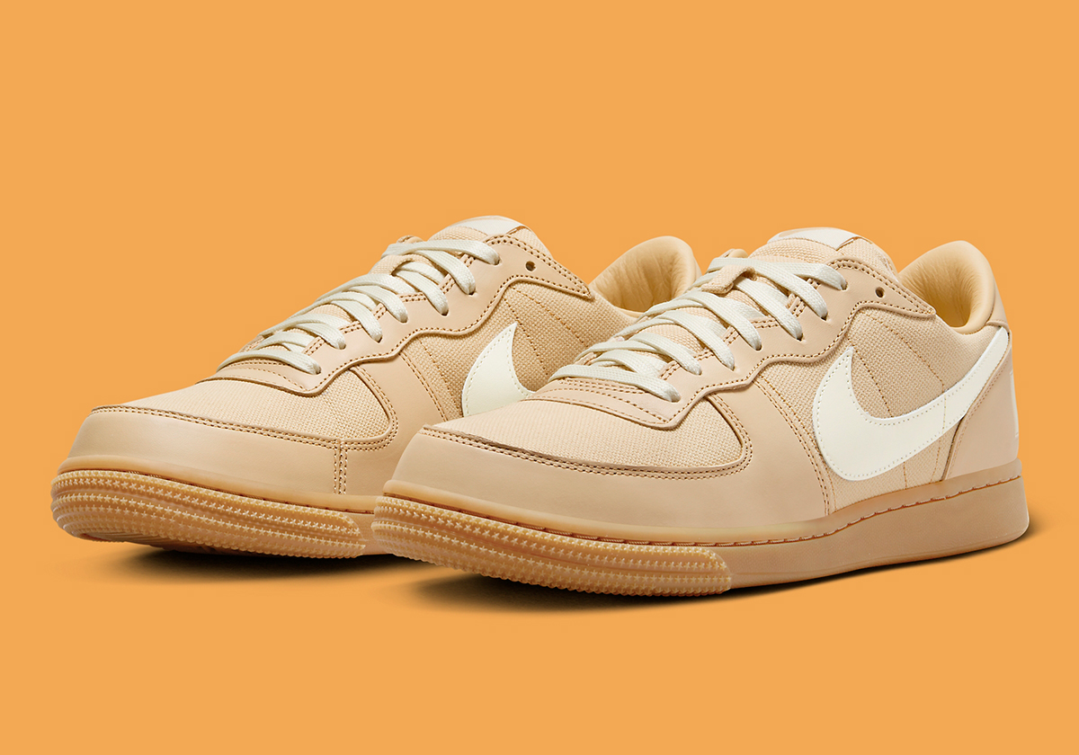 A New Nike Terminator Low Appears In Sesame/Coconut Milk