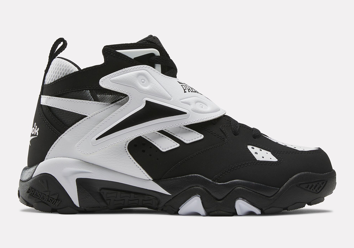 Reebok Preseason 94 Mid Black White 100202788 6