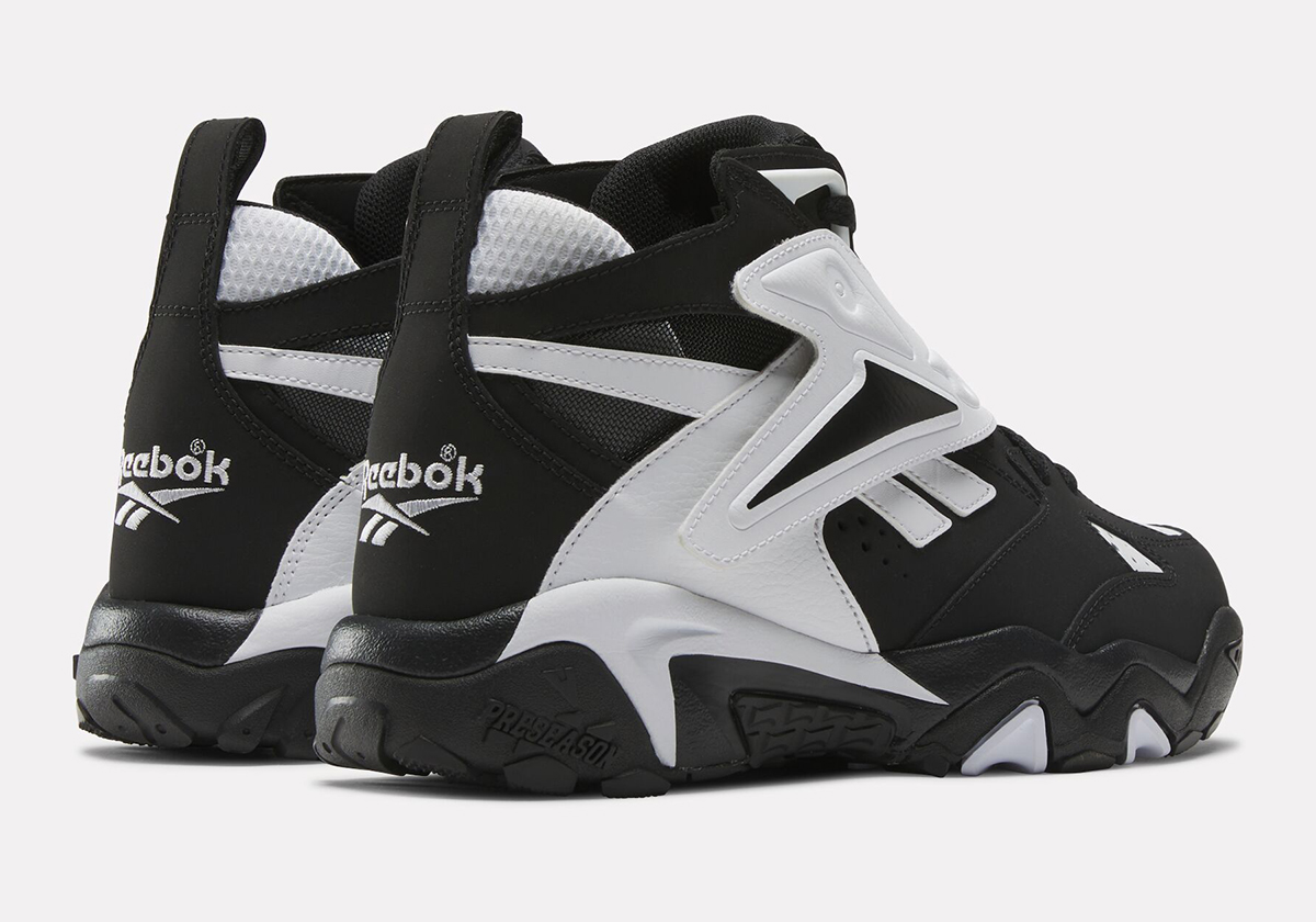 Reebok Preseason 94 Mid Black White 100202788 8