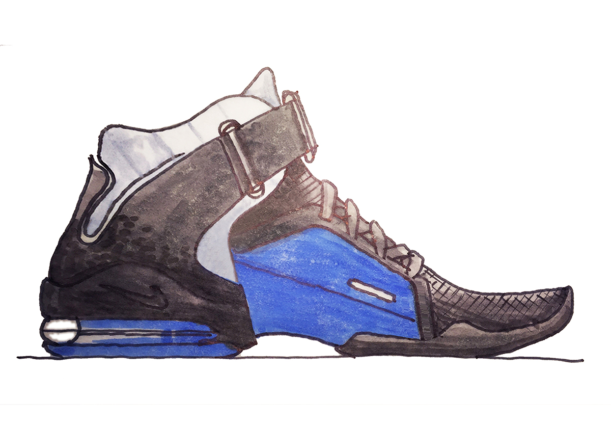 Sneakerstorysunday Shox Stunner David Bond Drawing