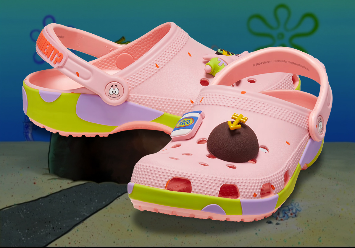 Spongebob Patrick Star Crocs Clog 209479 737 4