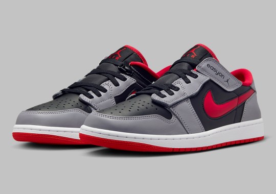 “Black Cement” Coloring Appears On The Air Jordan 1 Low EasyOn