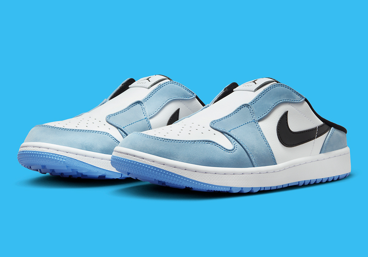 The Air Jordan 1 Mule For Golf Appears In "University Blue"