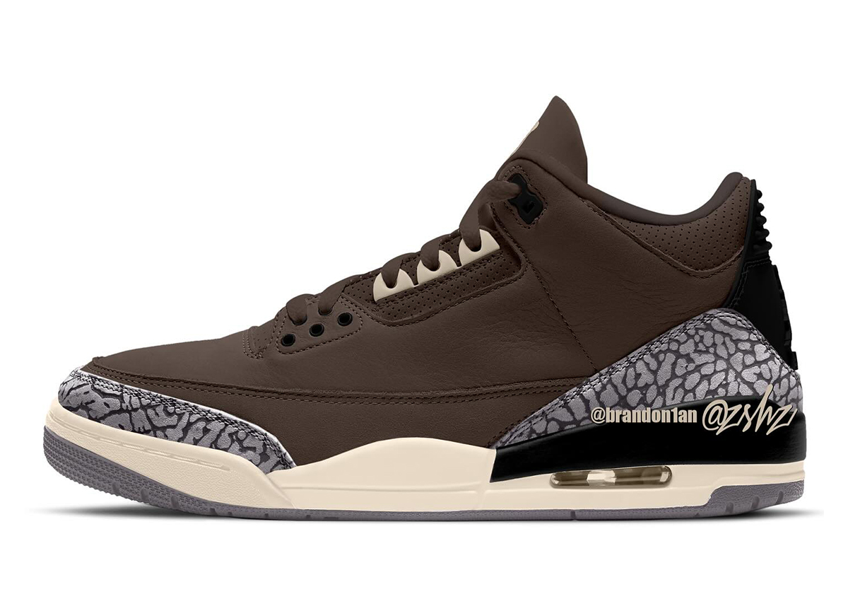 Air Jordan 3 "Brown Cement" Releasing 2024/25