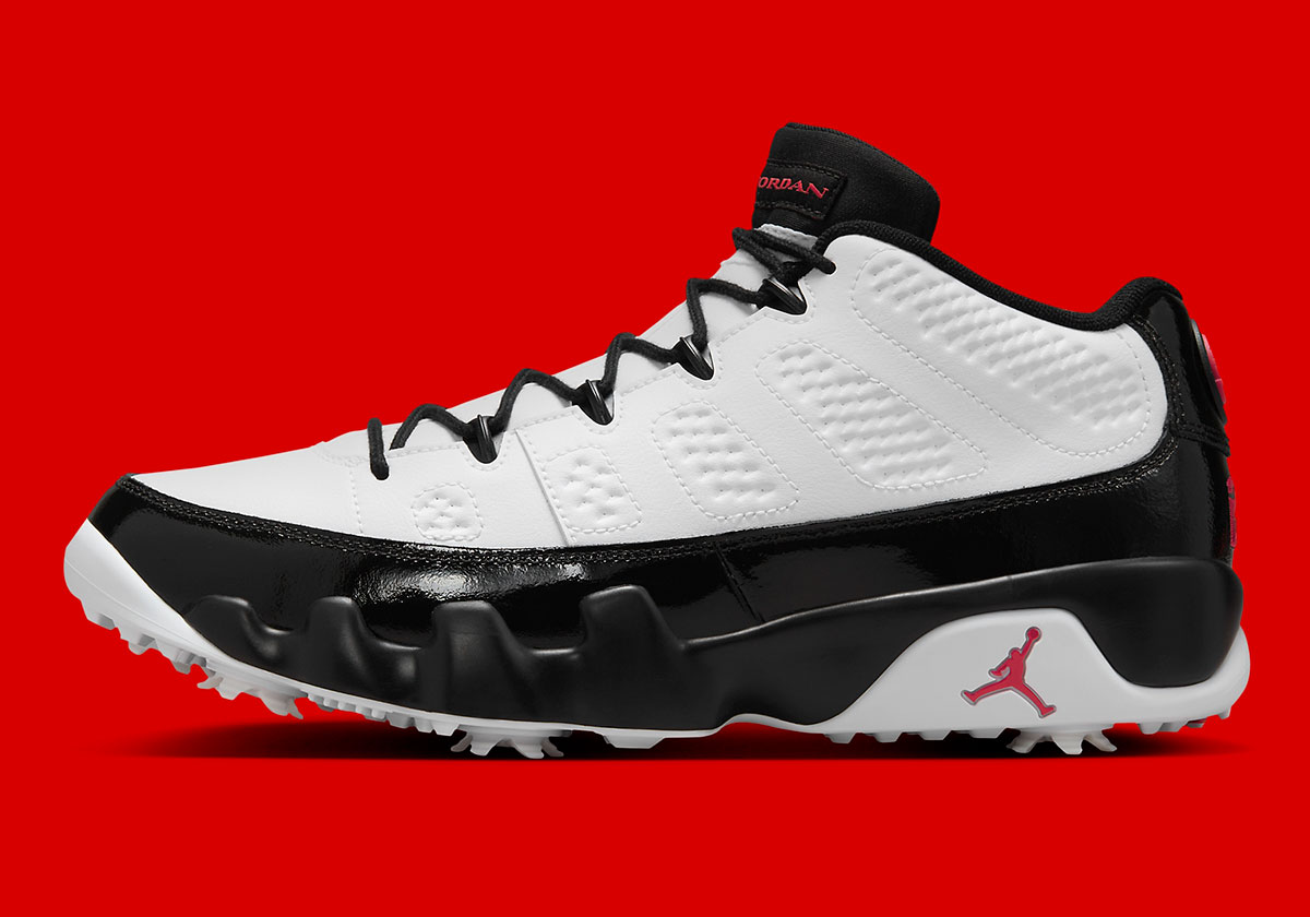 Air Jordan 9 Golf White True Red Black Fj5934 100 10