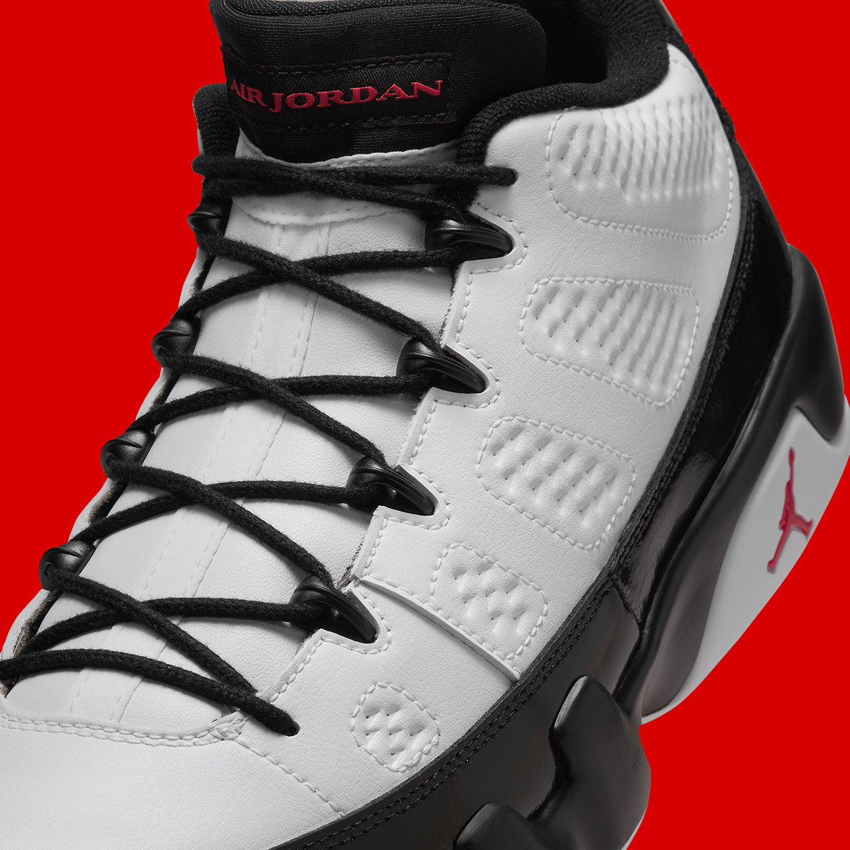 Air Jordan 9 Golf White True Red Black Fj5934 100 7