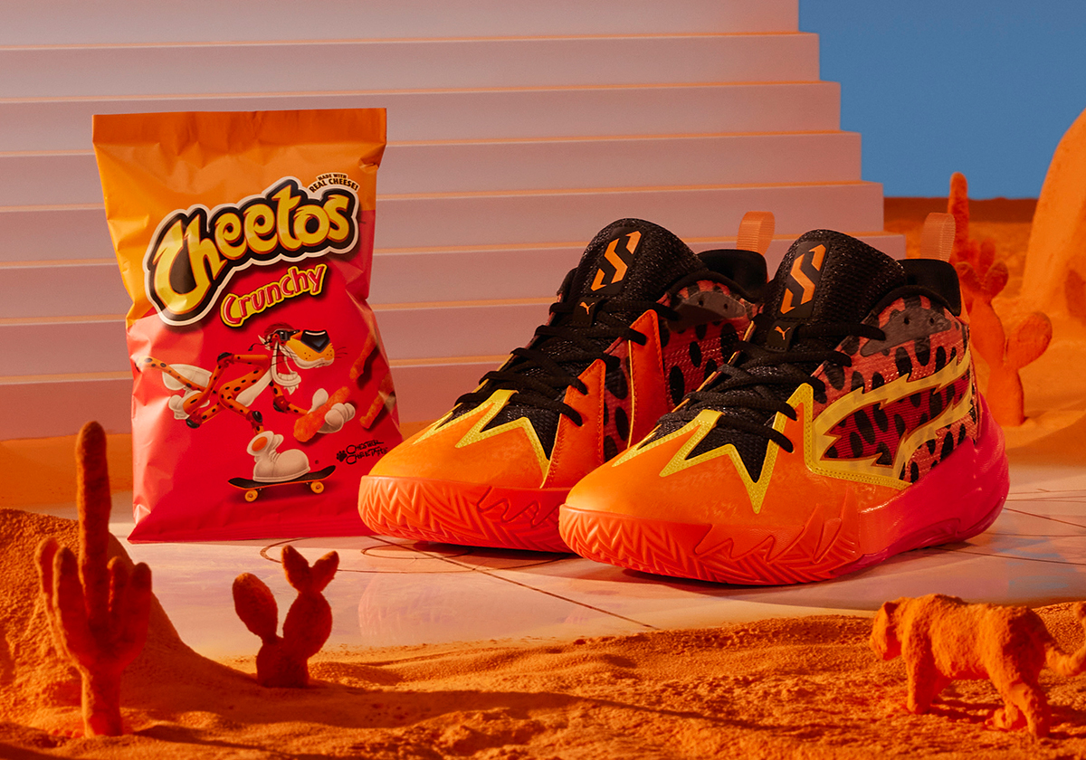 A Flamin’ Hot Collaboration: Cheetos Teams Up With Puma for the Scoot Zero