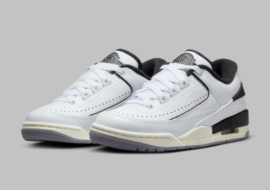 Official Images Of The Jordan 2/3 “White/Black”