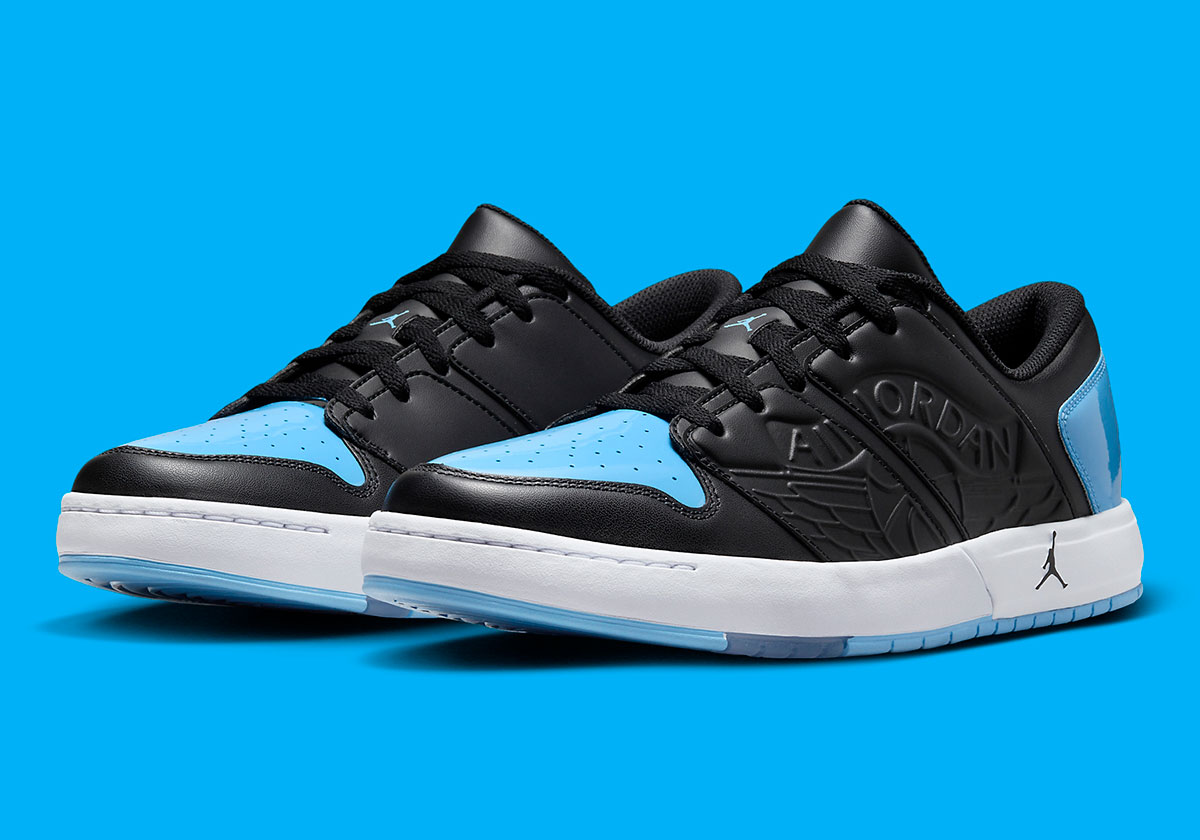 “Dark Powder Blue” Patent Leather Treats The Jordan Nu Retro 1 Low