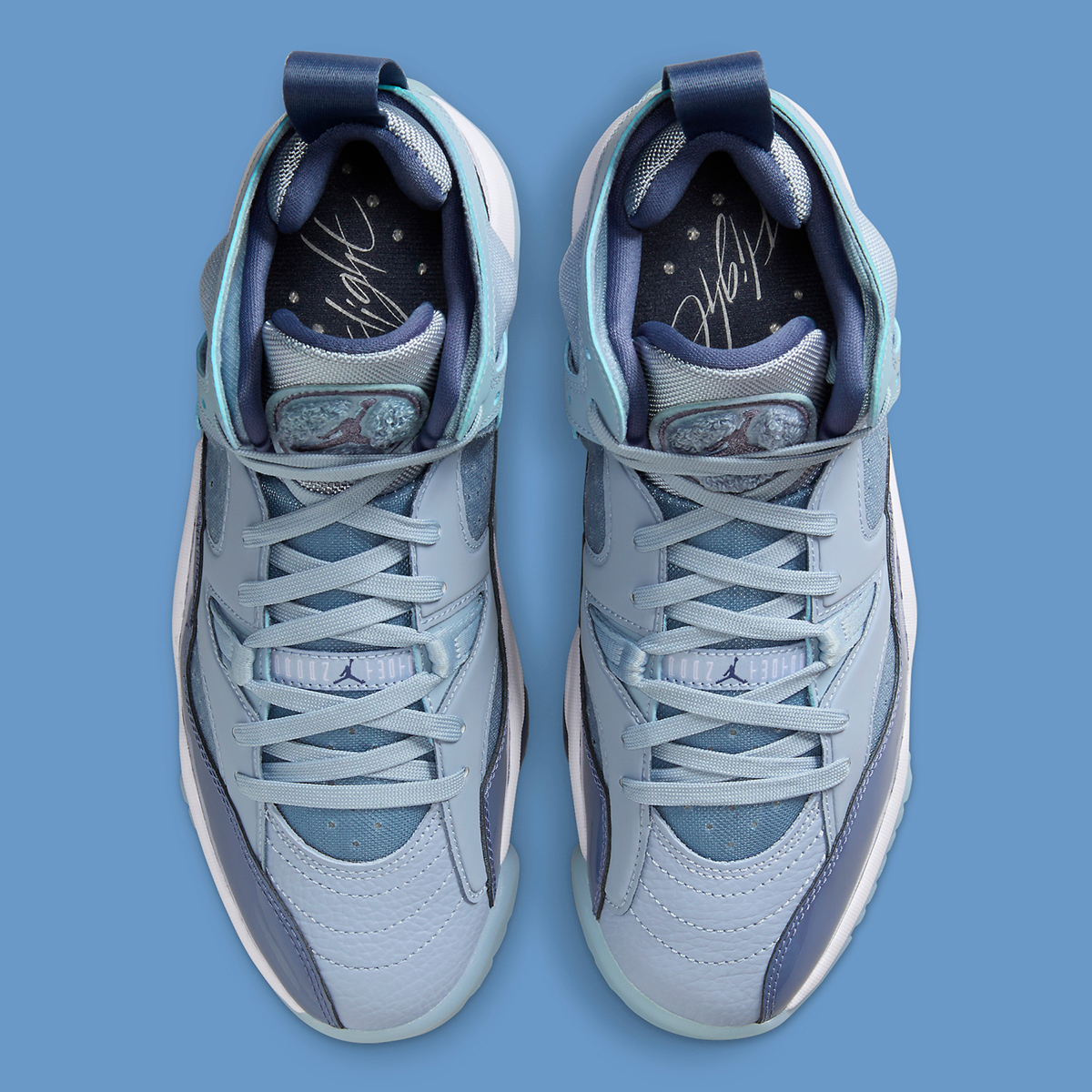 Jordan Two Trey Blue Grey Ice Blue Diffused Blue Dr9631 400 7