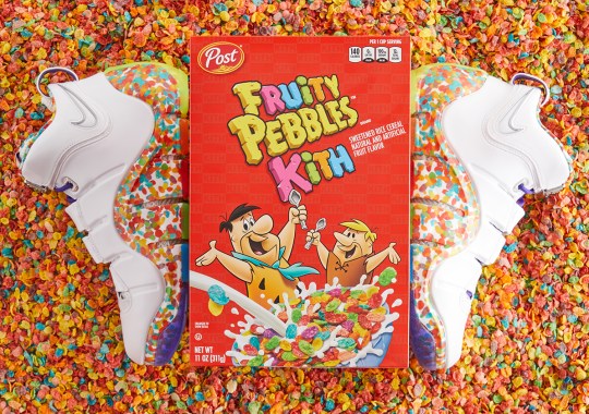 Kith Celebrates National Cereal Day With Limited Fruity Pebbles Capsule And Early Shoe Release