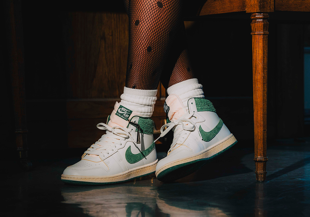 Maniere Jordan Air Ship Vintage Green Release Date 7