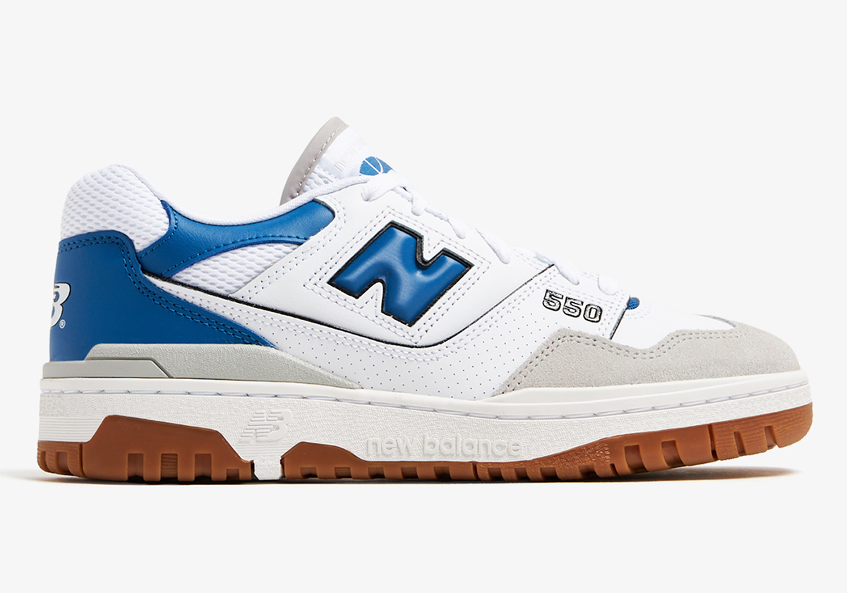 New Balance 550 White Blue Gum Bb550esa 1