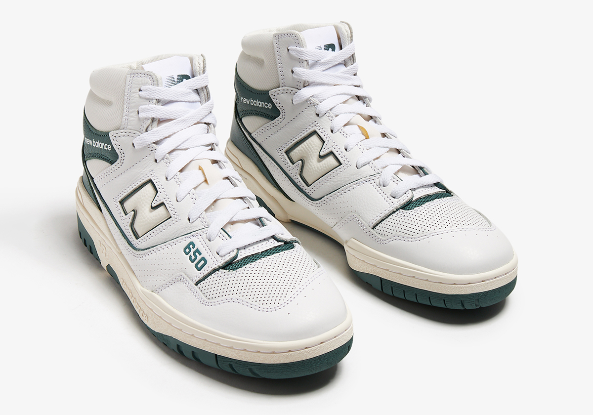 New Balance 650 White Teal Bb650rgr 5