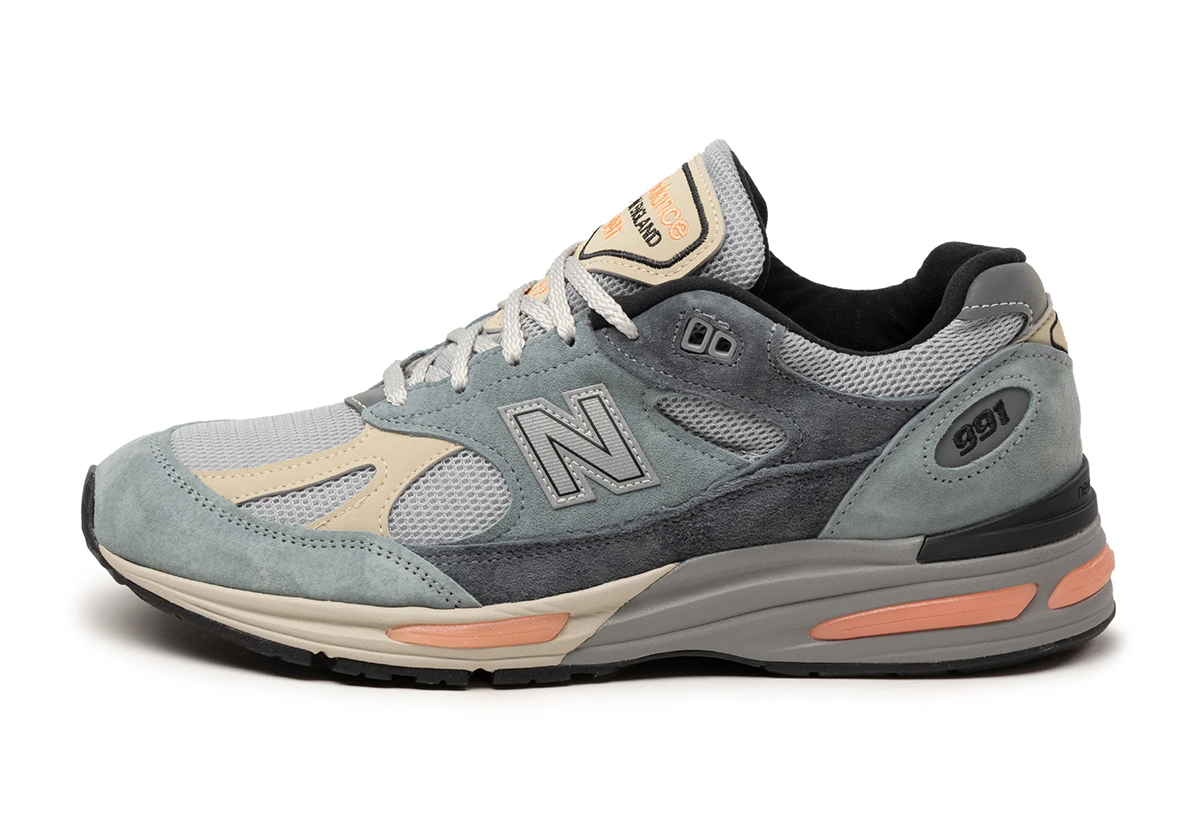 New Balance 991v2 Blue Silver U991sg2 1