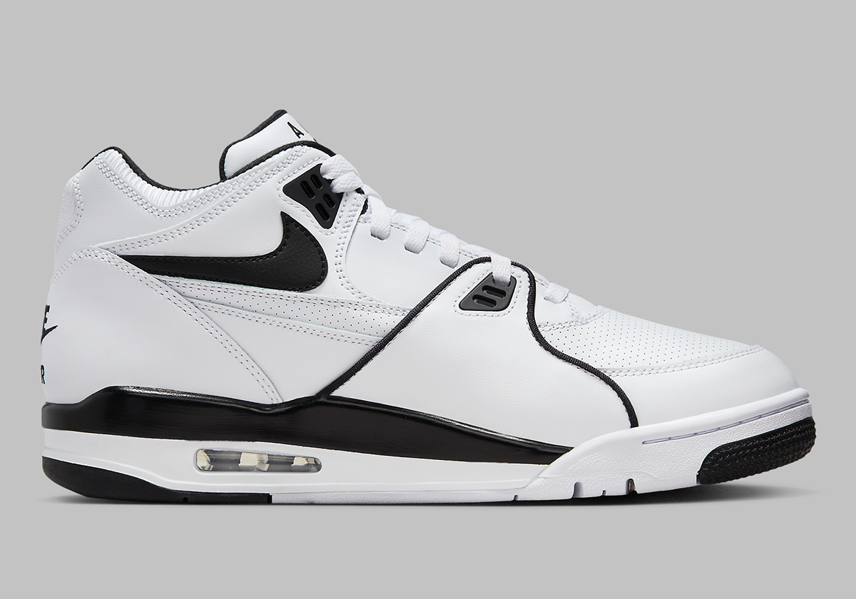 Nike Air Flight 89 White Black Grey Hf9382 100 1