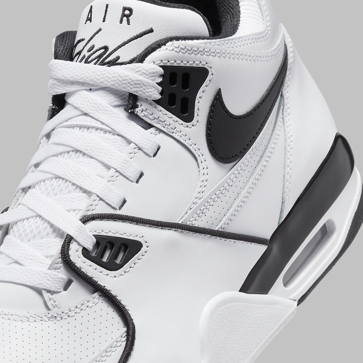 Nike Air Flight 89 White Black Grey Hf9382 100 5