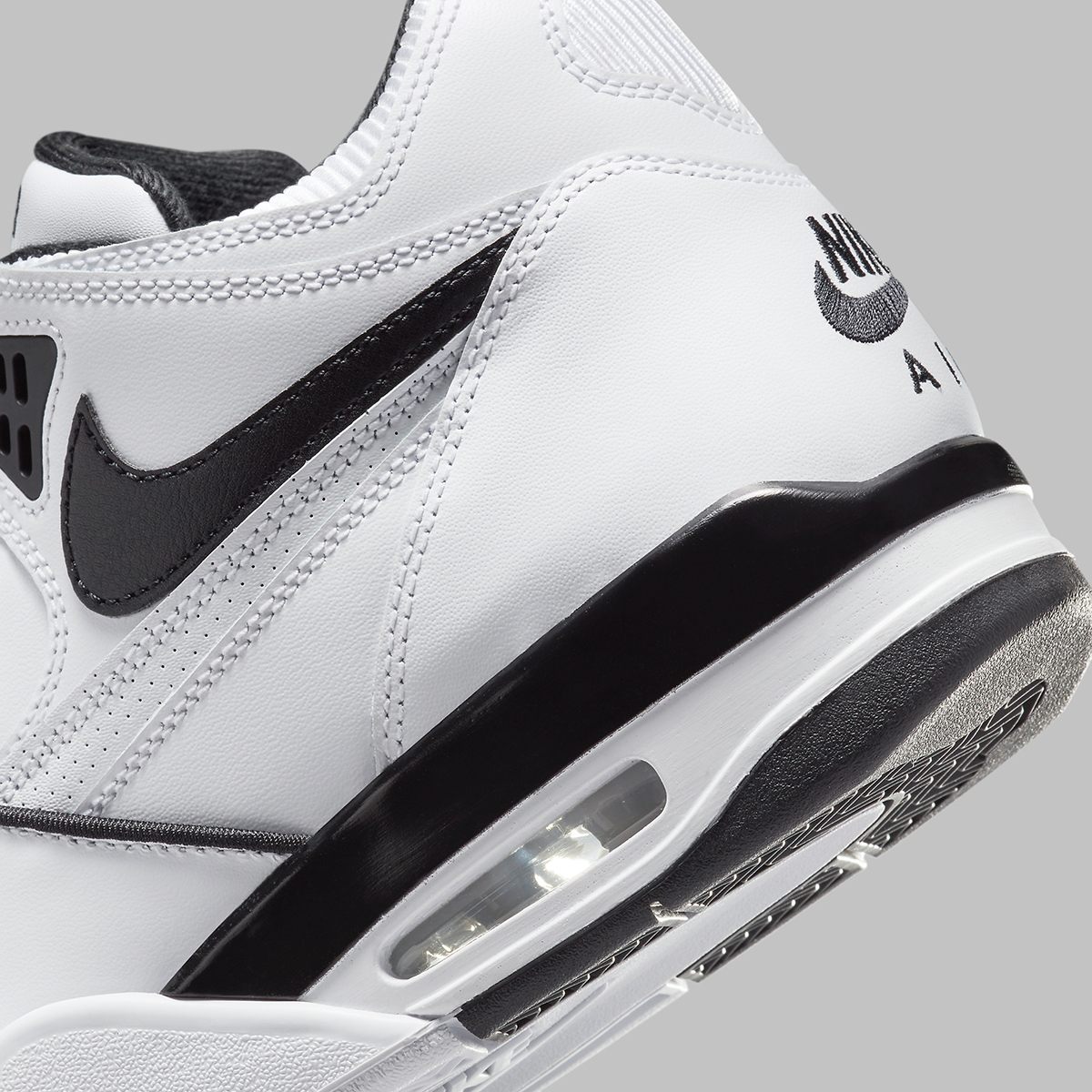 Nike Air Flight 89 White Black Grey Hf9382 100 7