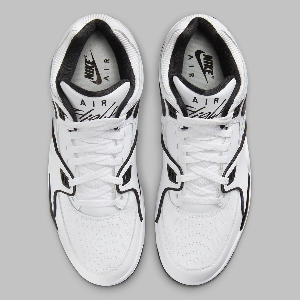 Nike Air Flight 89 White Black Grey Hf9382 100 8