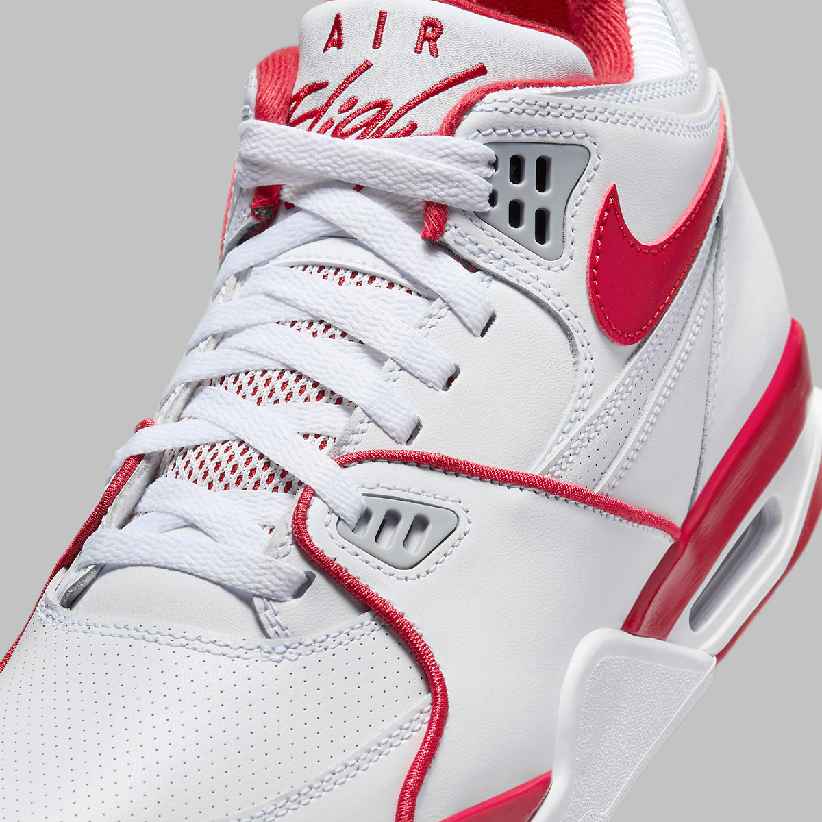 Nike Air Flight 89 White Red Grey Hm3467 100 6