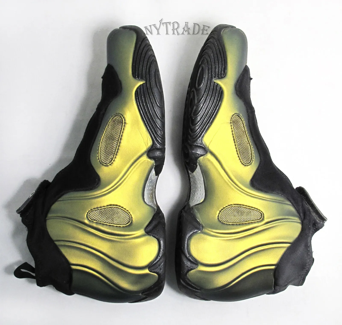 Nike Air Flightposite Metallic Gold 1999 2