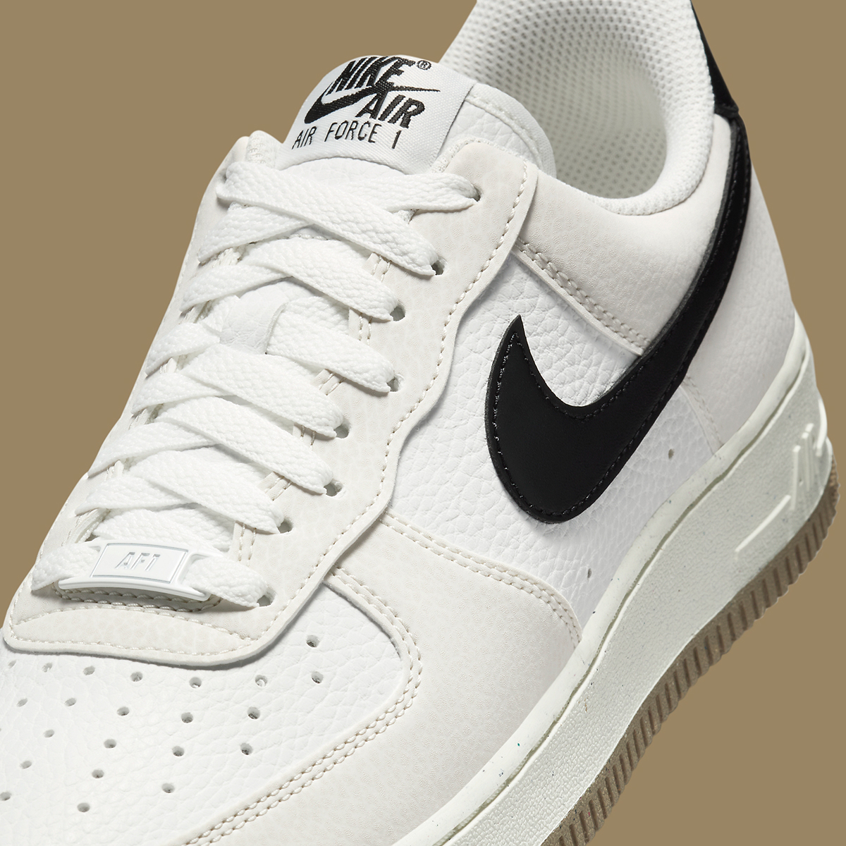 Nike Air Force 1 Low Next Nature Summit White Black Khaki Phantom Sail Hf9983 100 6