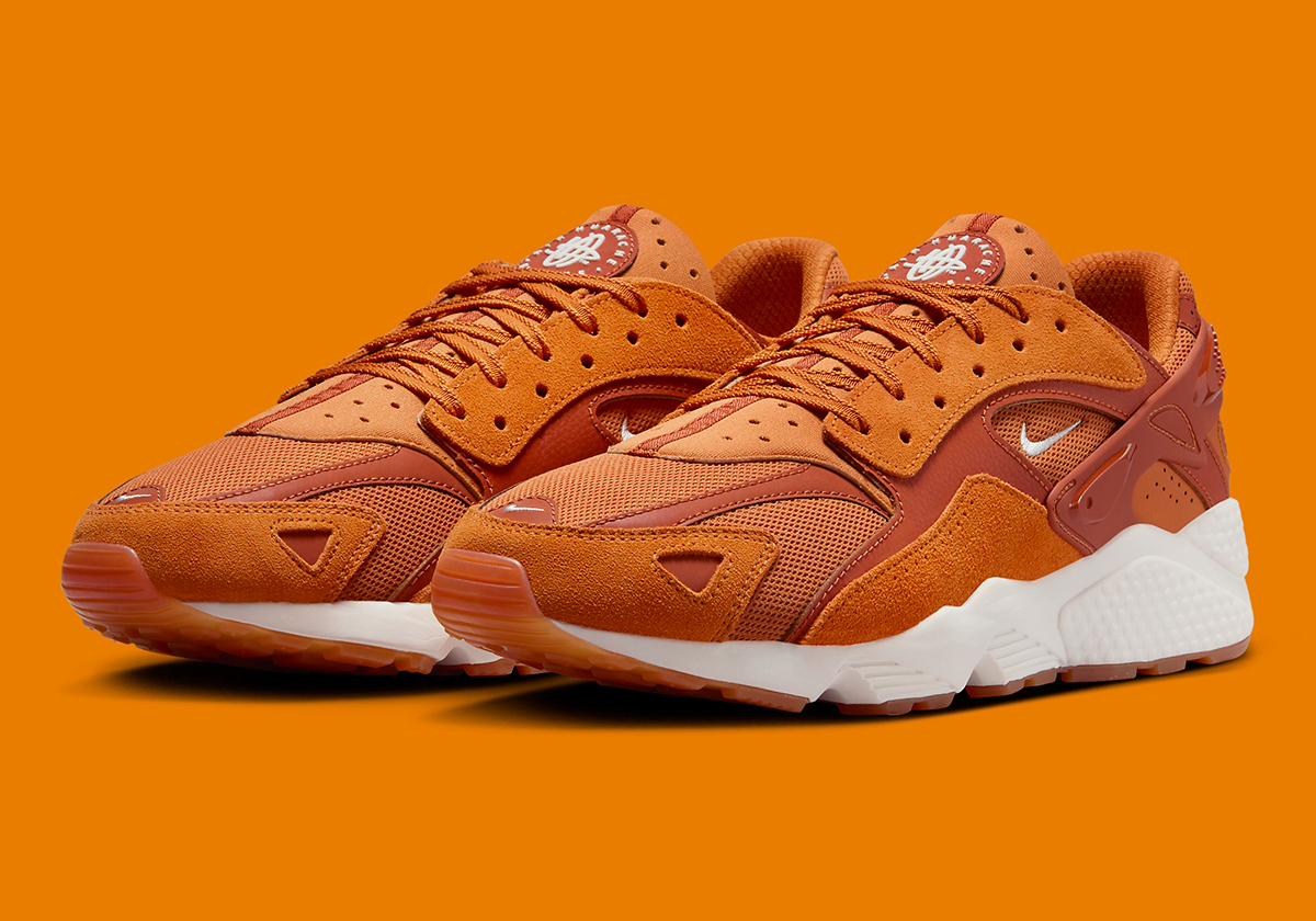 The Nike Air Huarache Runner Embraces An All Orange Colorway