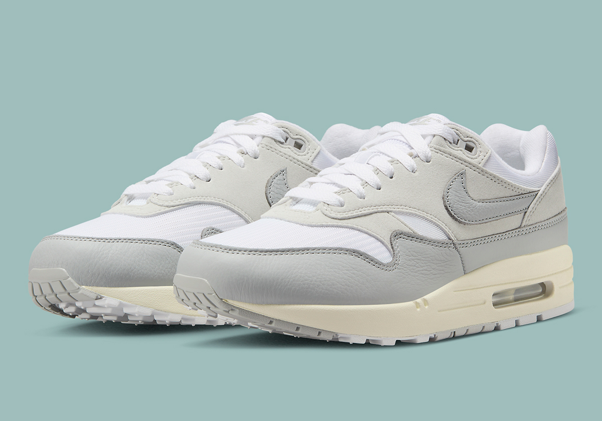 Nike Air Max 1 Pure Platinum Sail Light Smoke Grey Hf0026 001 10