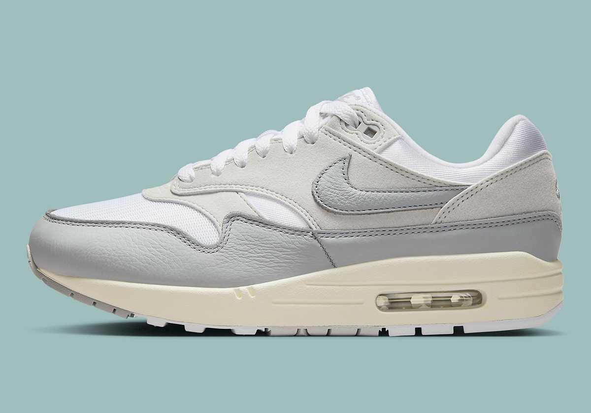 Nike Air Max 1 Pure Platinum Sail Light Smoke Grey Hf0026 001 3