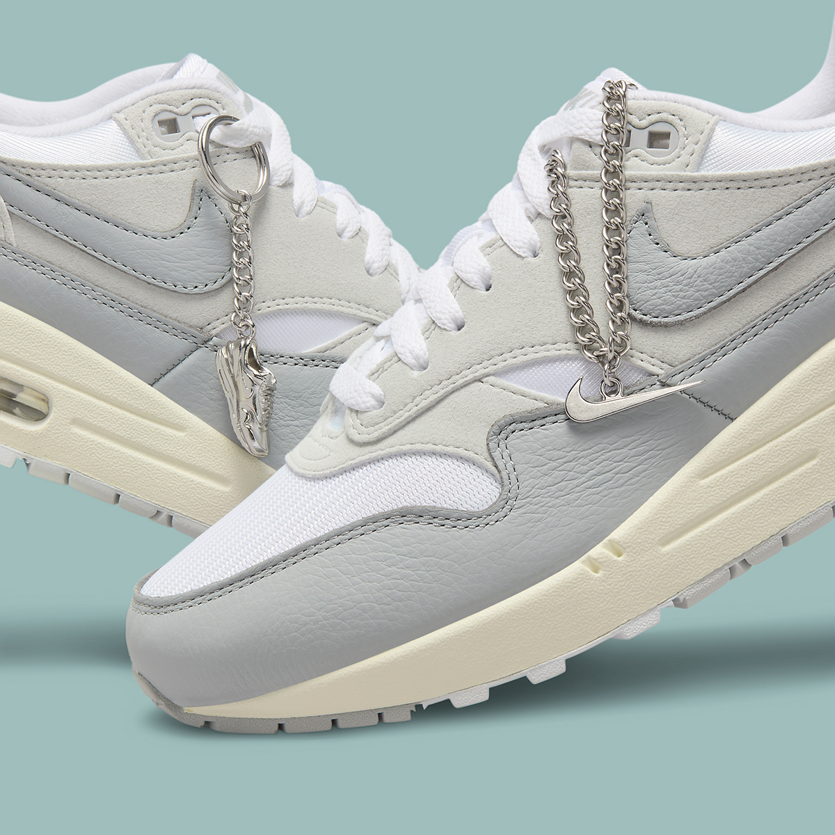 Nike Air Max 1 Pure Platinum Sail Light Smoke Grey Hf0026 001 4