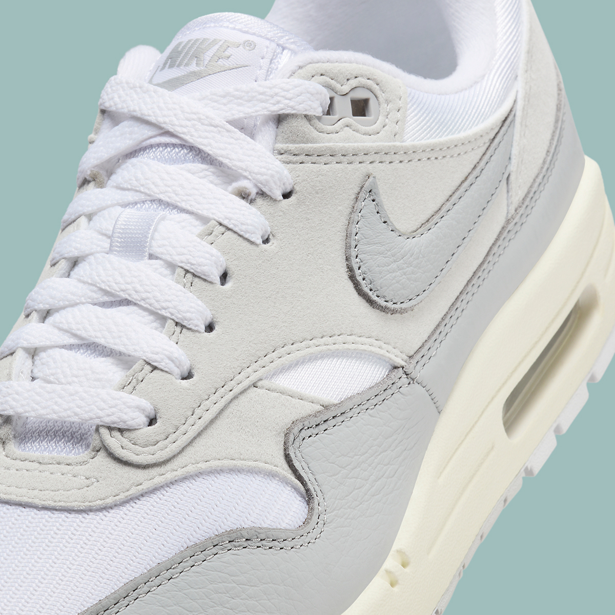 Nike Air Max 1 Pure Platinum Sail Light Smoke Grey Hf0026 001 9