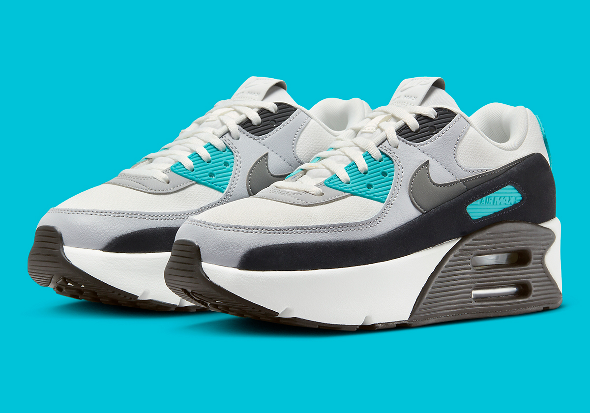 The OG “Laser Blue” Appears On The Platformed Nike Air Max 90 LV8