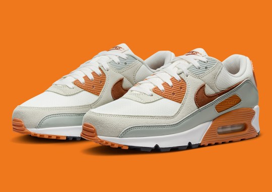 Fall Tones Arrive Early On The Nike Air Max 90 “British Tan”