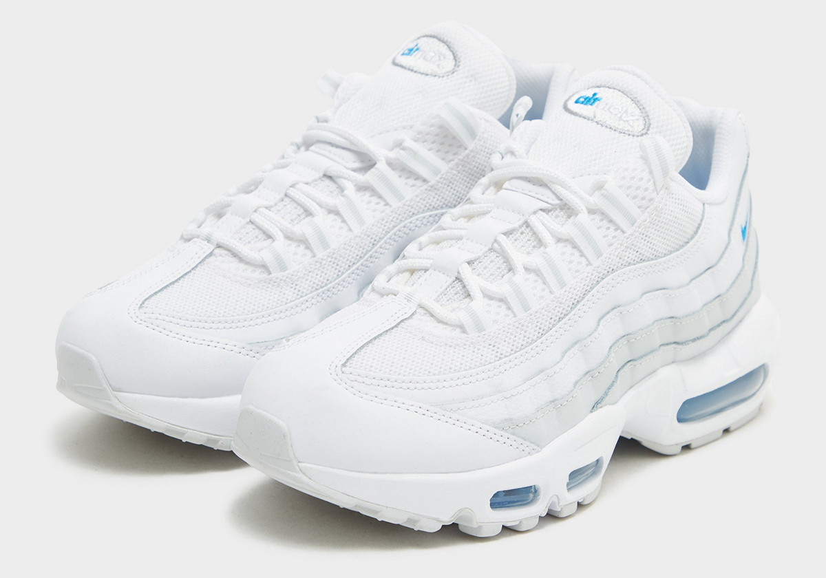 Nike Air Max 95 Gs Grey White Photo Blue 2