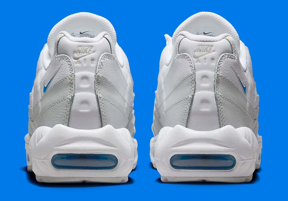 Nike Air Max 95 White Grey Photo Blue Hf0121 1002