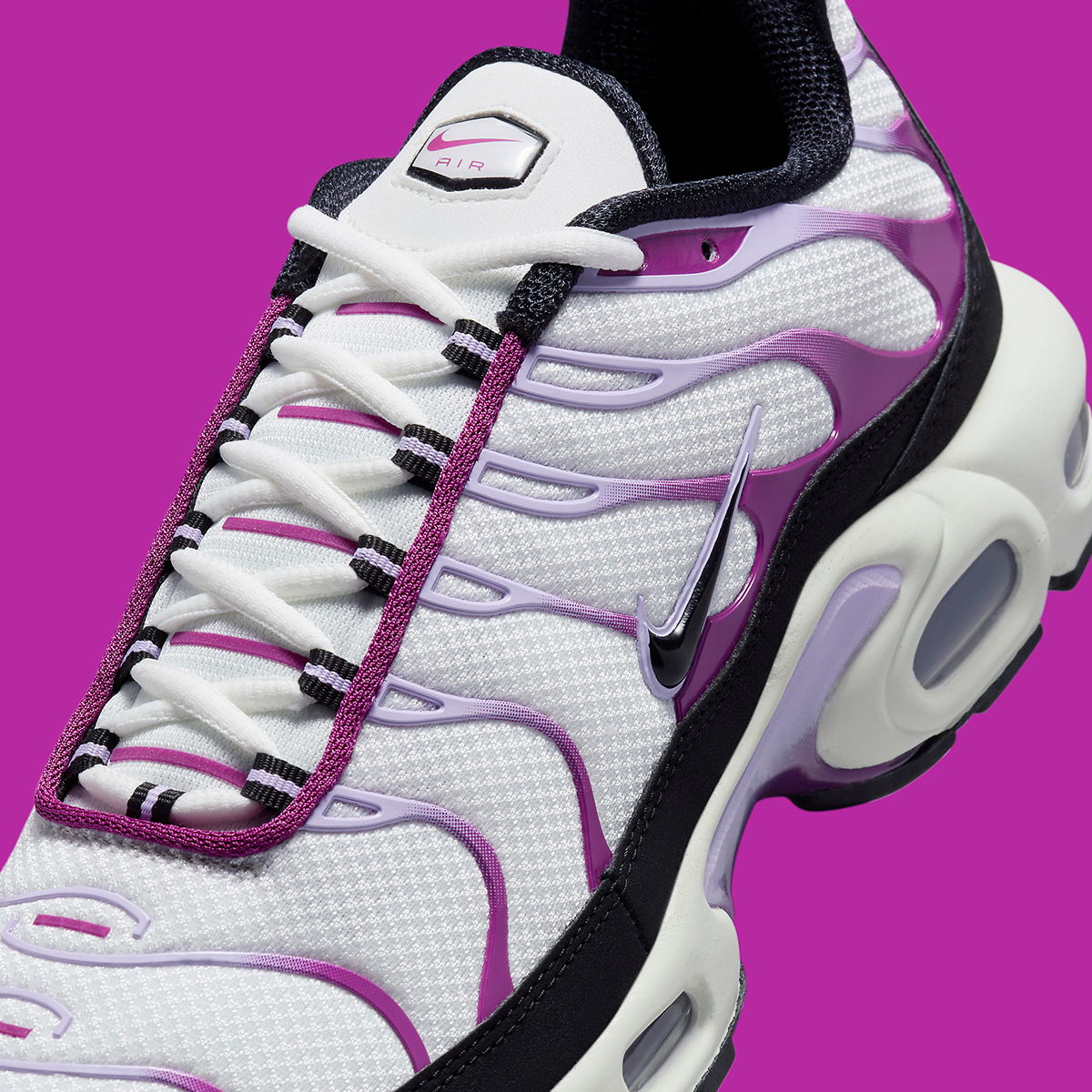 Nike Air Max Plus Black Purple White Fn6949 100 6