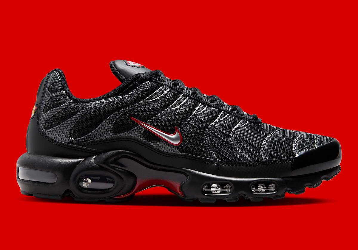 Nike Air Max Plus Black Red Carbon Fiber Hf4293 001 3